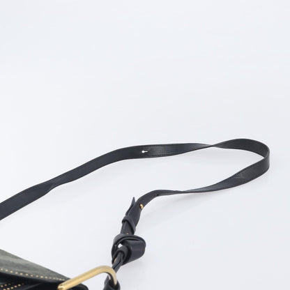 Chloe Hudson Studded Leather, Black, Leather, Handbag