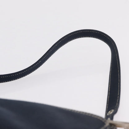 Fendi Baguette Canvas, Navy, Canvas, Handbag