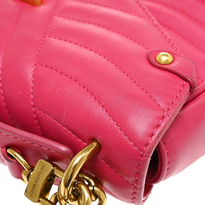 Louis Vuitton New Wave Chain Quilted Leather, Pink, Leather, Handbag