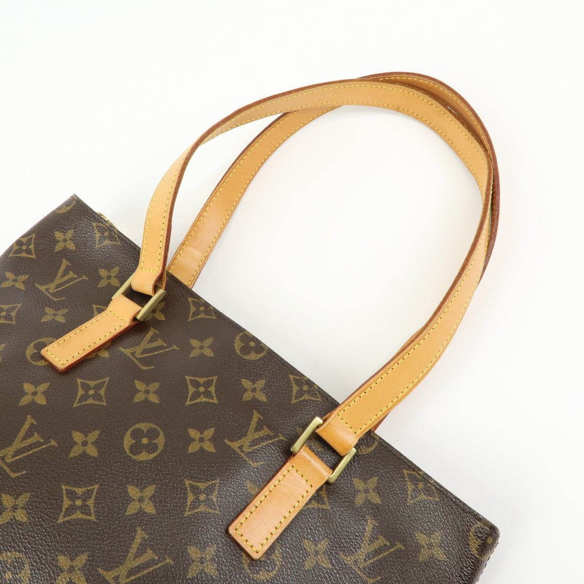 Louis Vuitton Cabas Piano Monogram Canvas, Brown, Canvas, Tote Bag