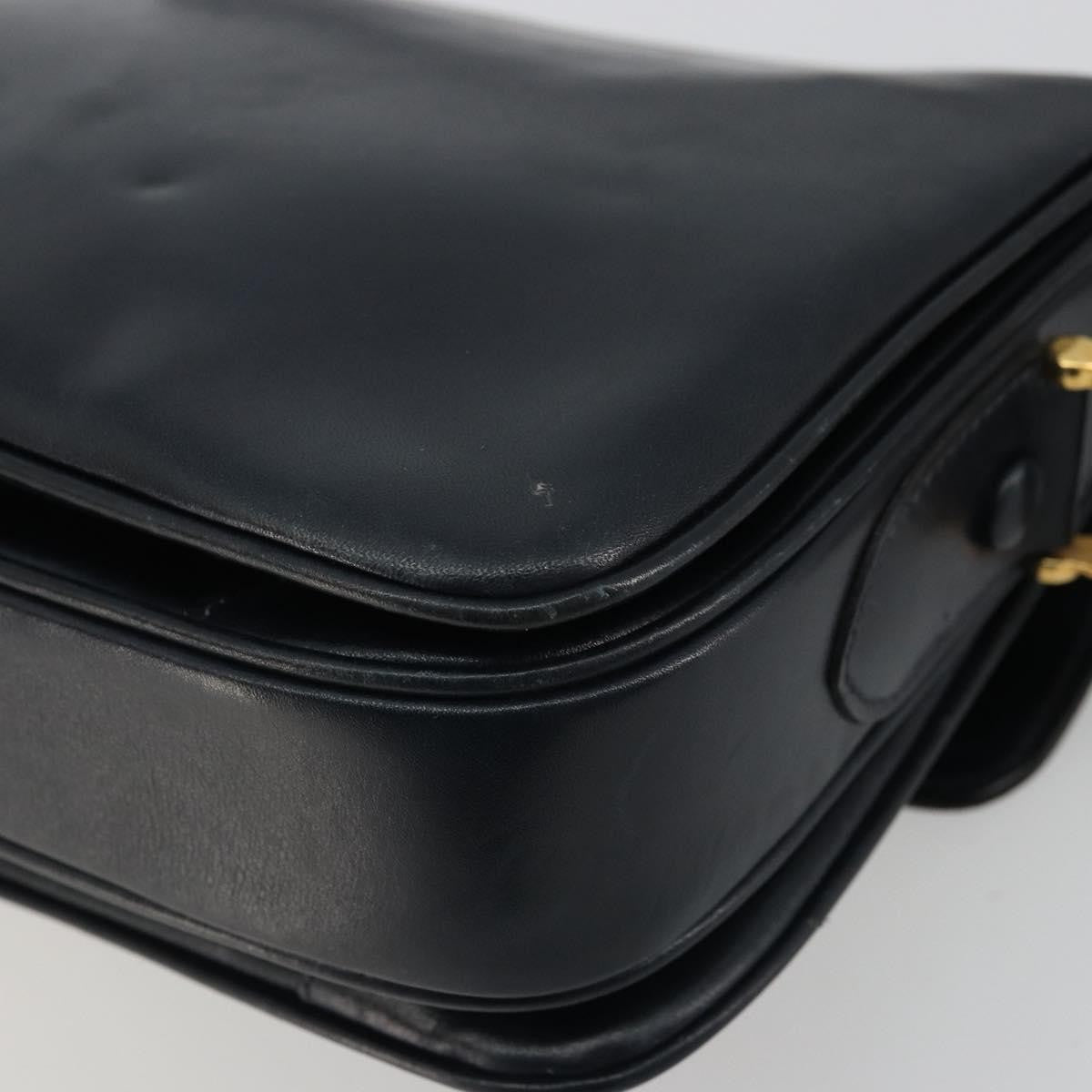 Celine Horse Carriage Leather, Black, Leather, Shoulder Bag