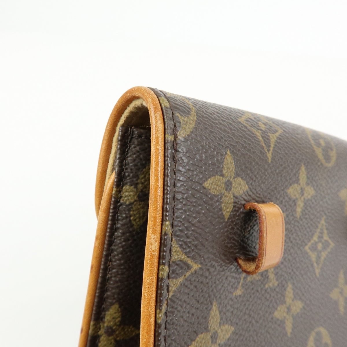 Louis Vuitton Florentine Waist Monogram Canvas, Brown, Canvas, Handbag