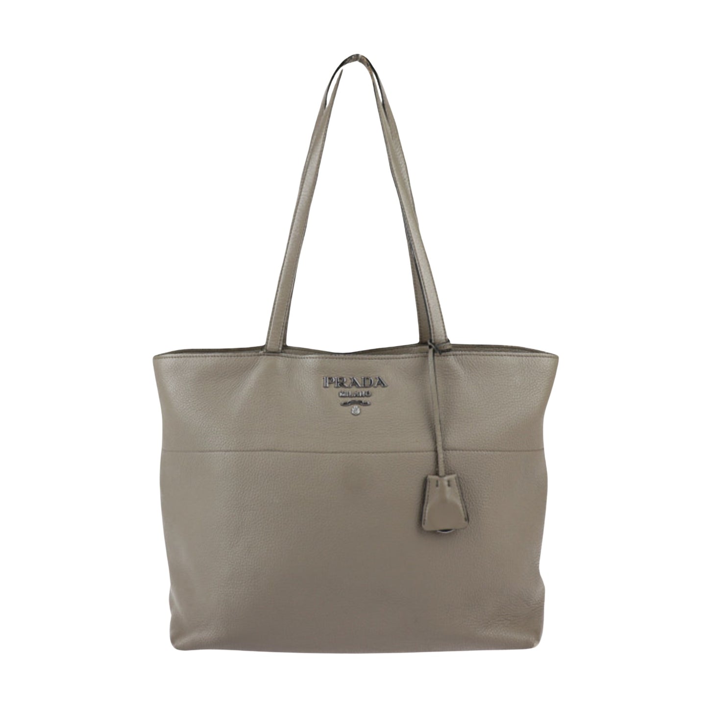 Prada Saffiano, Beige, Leather, tote