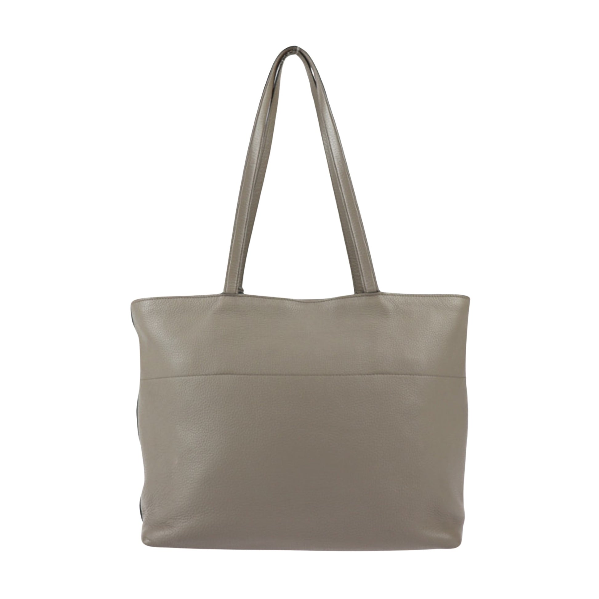 Prada Saffiano, Beige, Leather, tote
