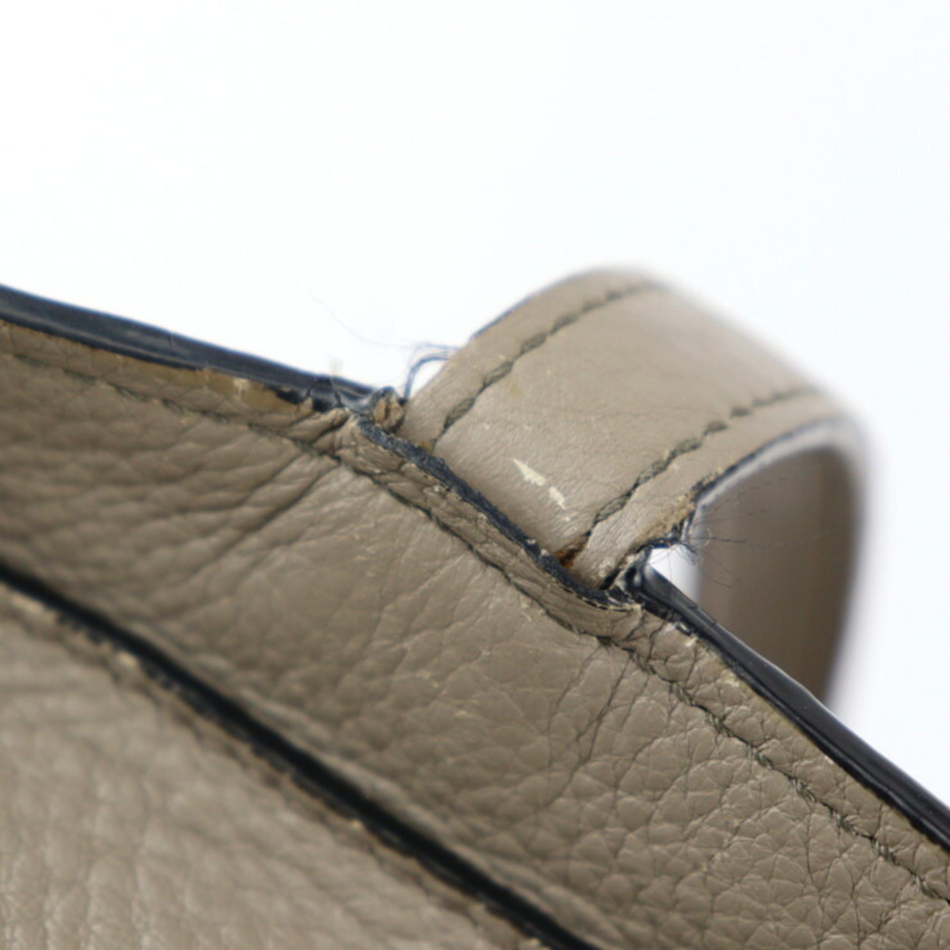 Prada Saffiano, Beige, Leather, tote