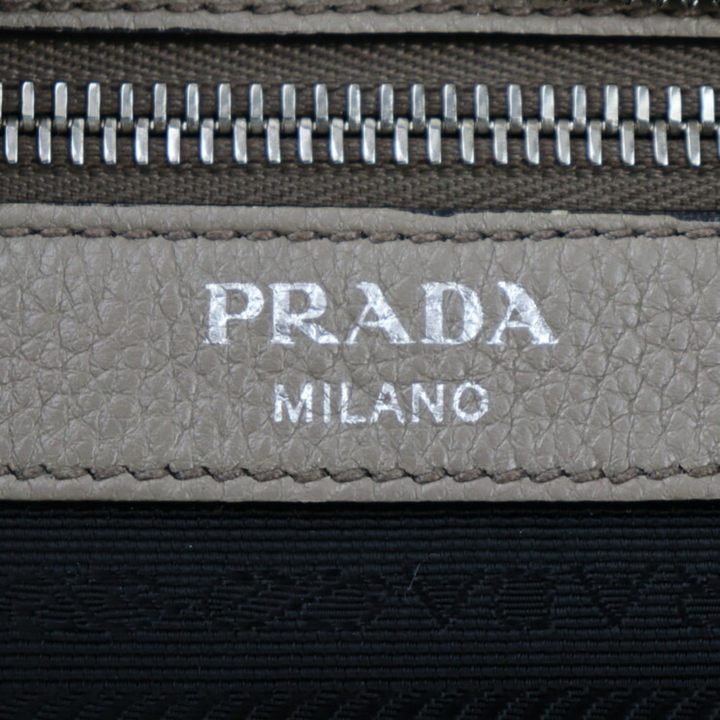 Prada Saffiano, Beige, Leather, tote