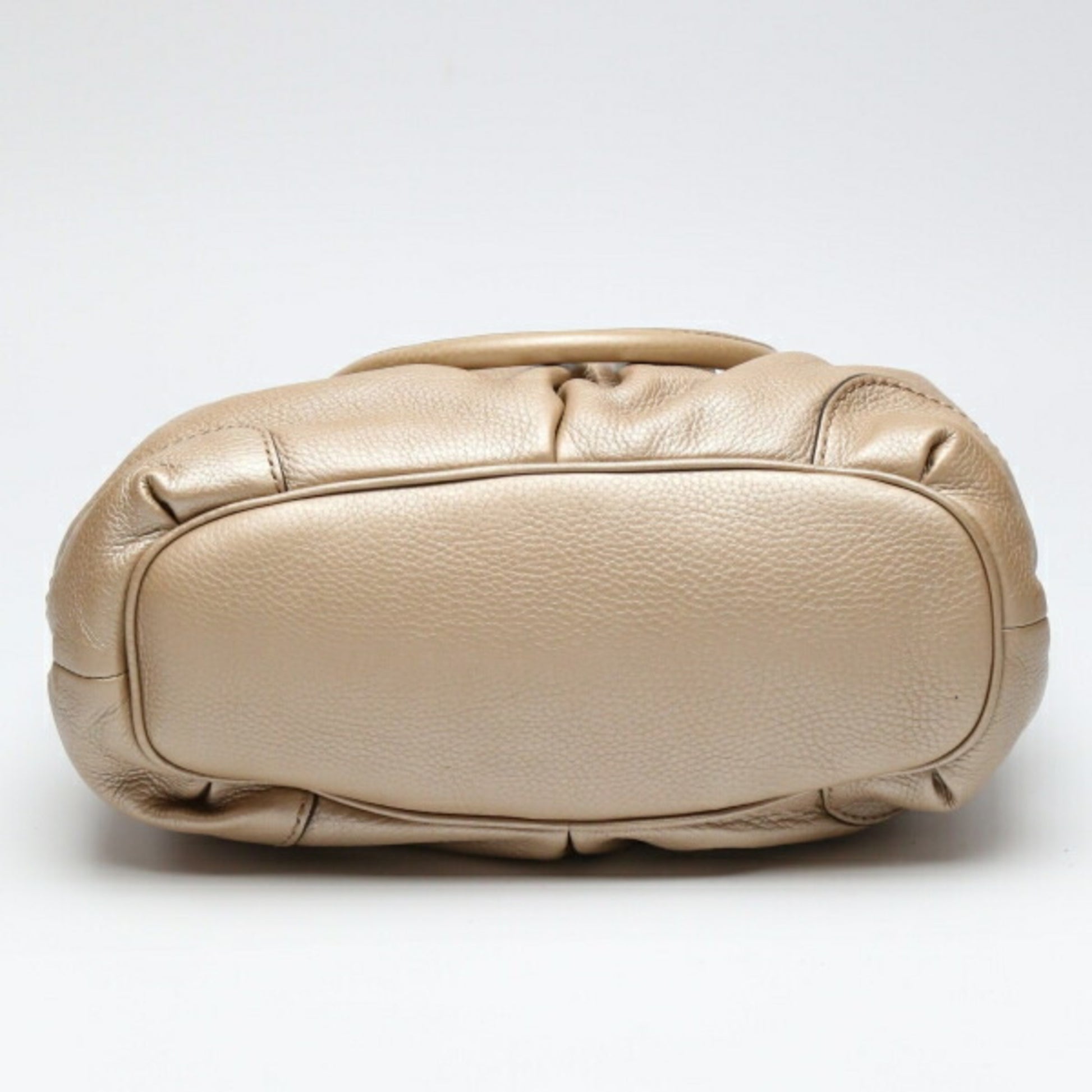 Gucci Sukey, Gold, Leather, handbag
