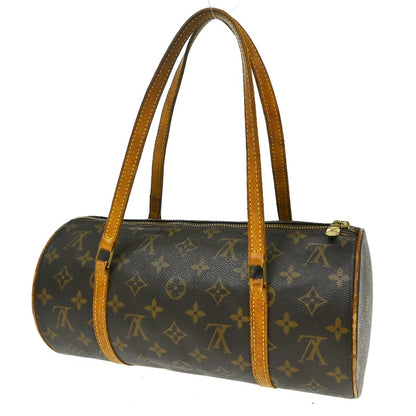 Louis Vuitton Papillon Monogram Canvas, Brown, Canvas, Handbag