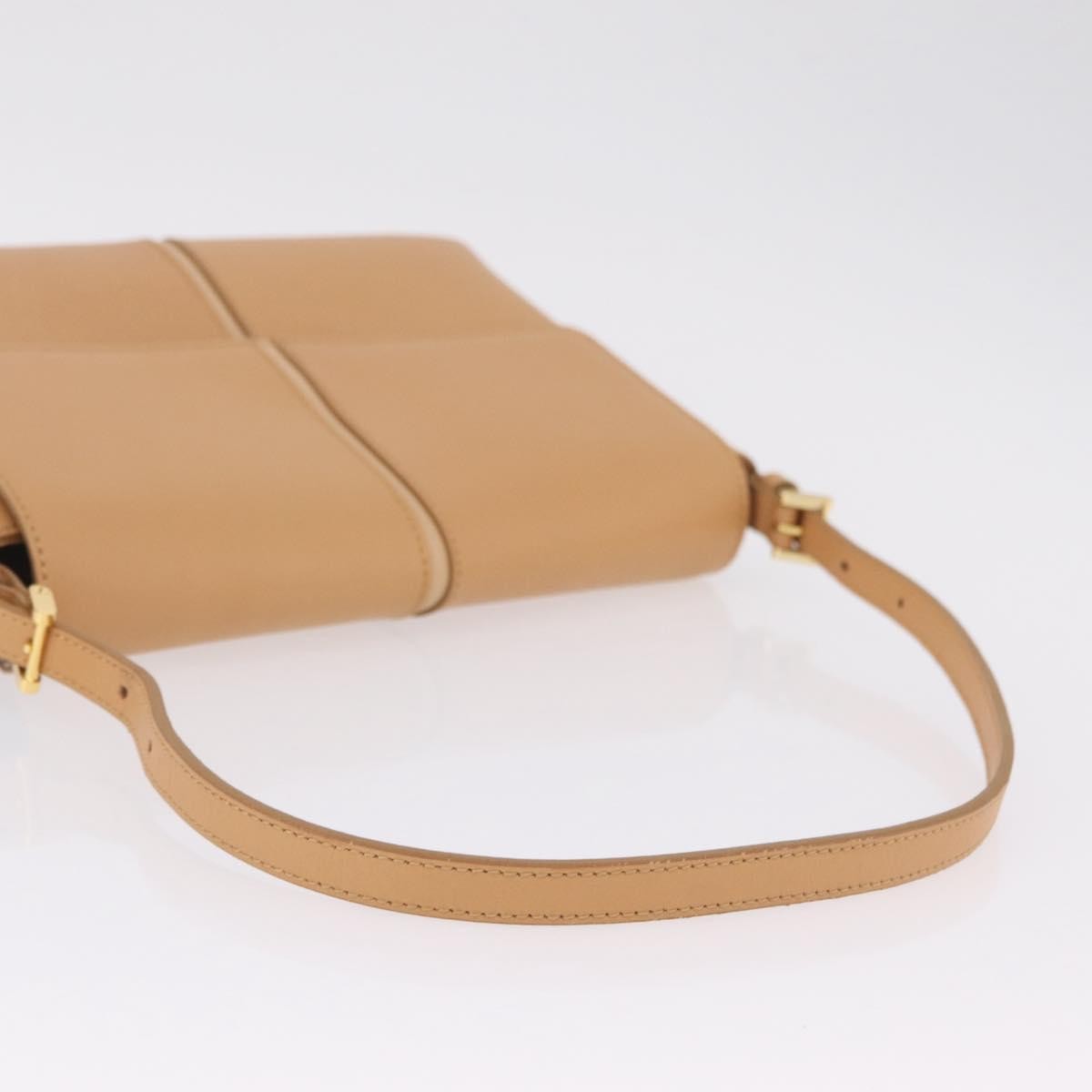 Burberry Shoulder Bag Leather, Beige, Leather, Shoulder Bag
