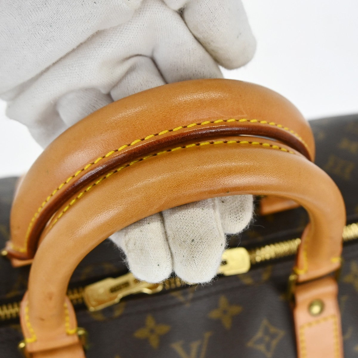Louis Vuitton Keepall Monogram Canvas, Brown, Canvas, Travel Bag