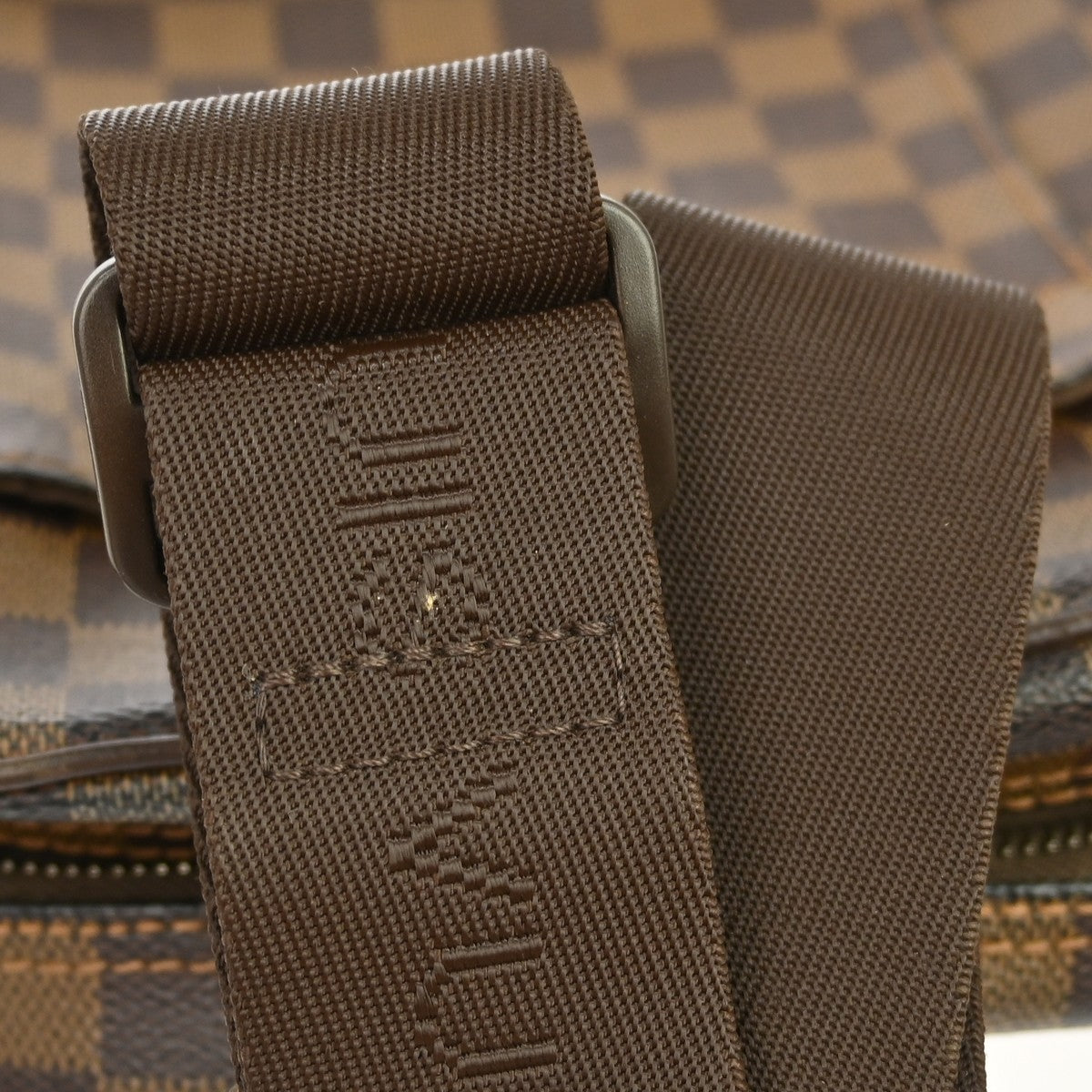 Louis Vuitton Olav Damier, Brown, Canvas, Handbag