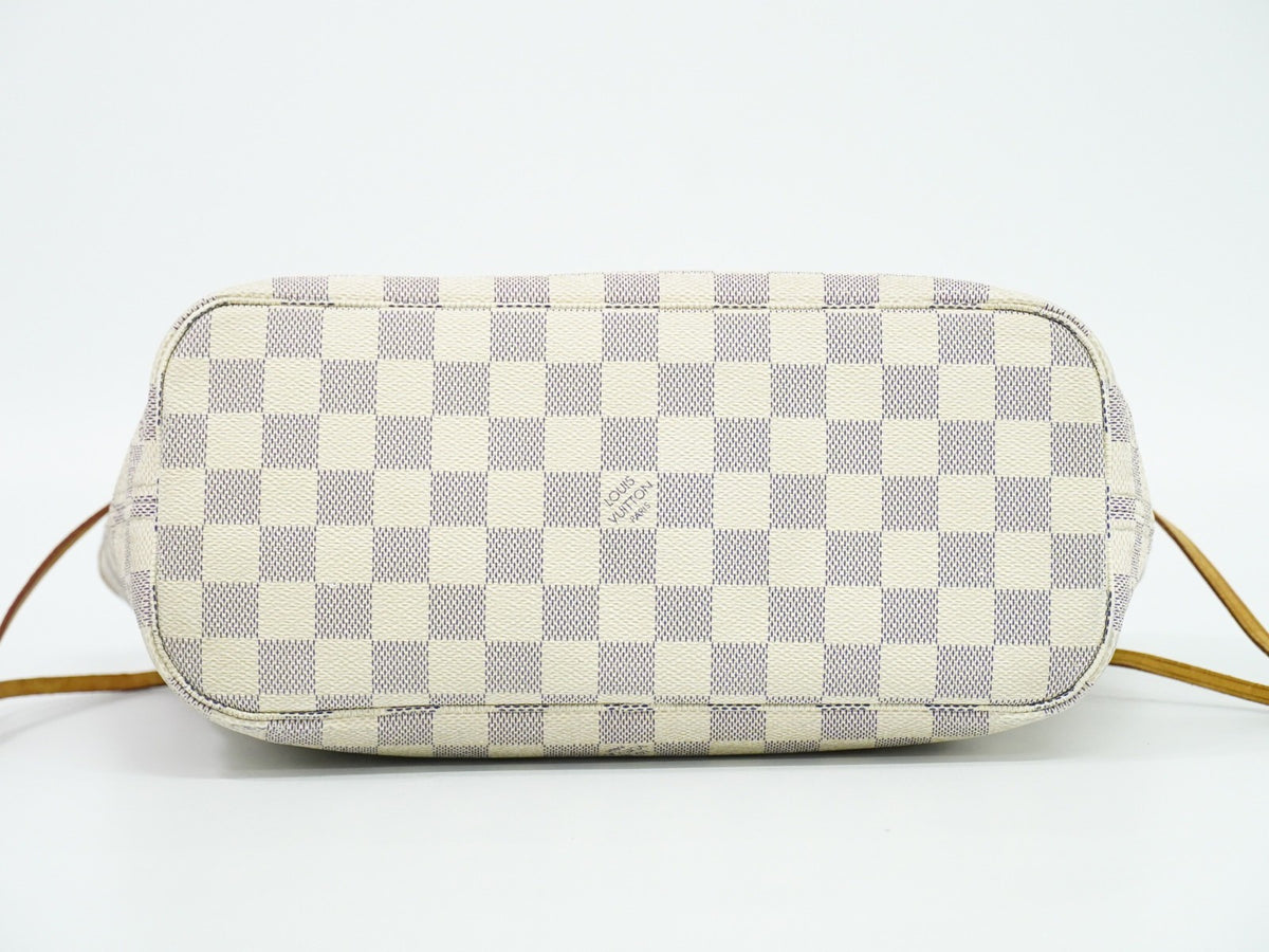 Louis Vuitton Neverfull Damier, Beige, Canvas, Tote Bag