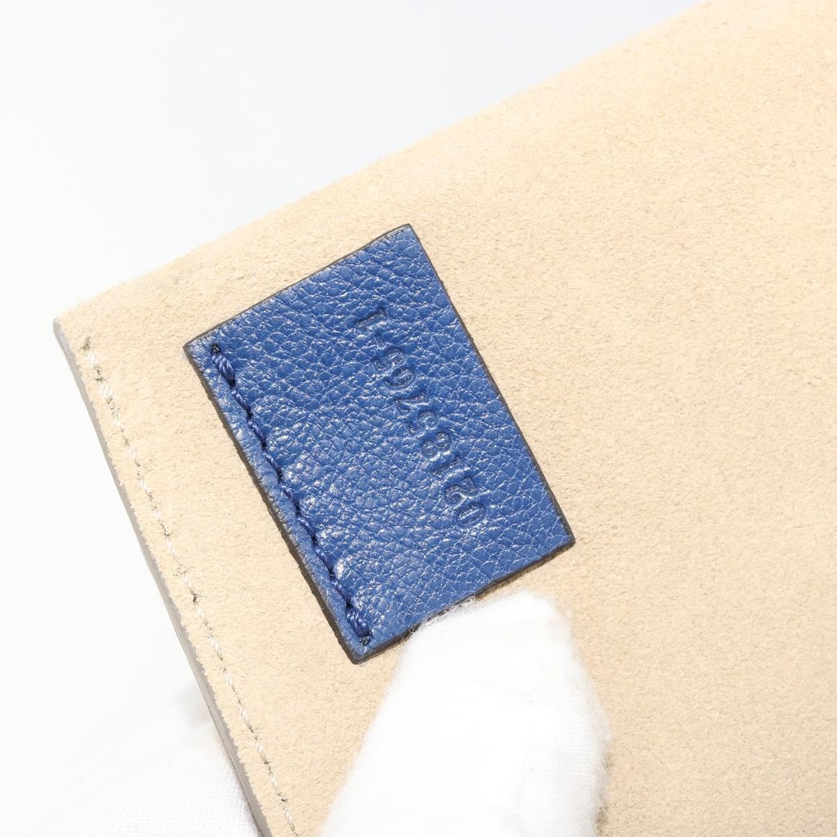 Chloe Pixie Leather and Suede, Blue, Leather, Crossbody Bag