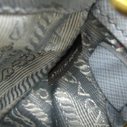 Prada Galleria, Blue, Leather, shoulder