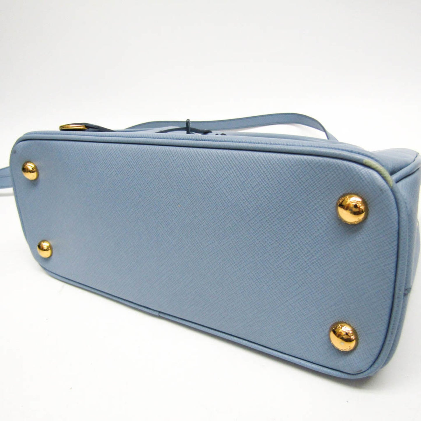 Prada Galleria, Blue, Leather, shoulder