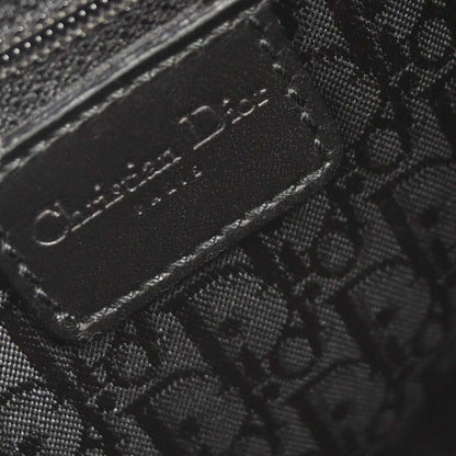 Christian Dior Vintage Street Chic Columbus Canvas, Black, Canvas, Shoulder Bag