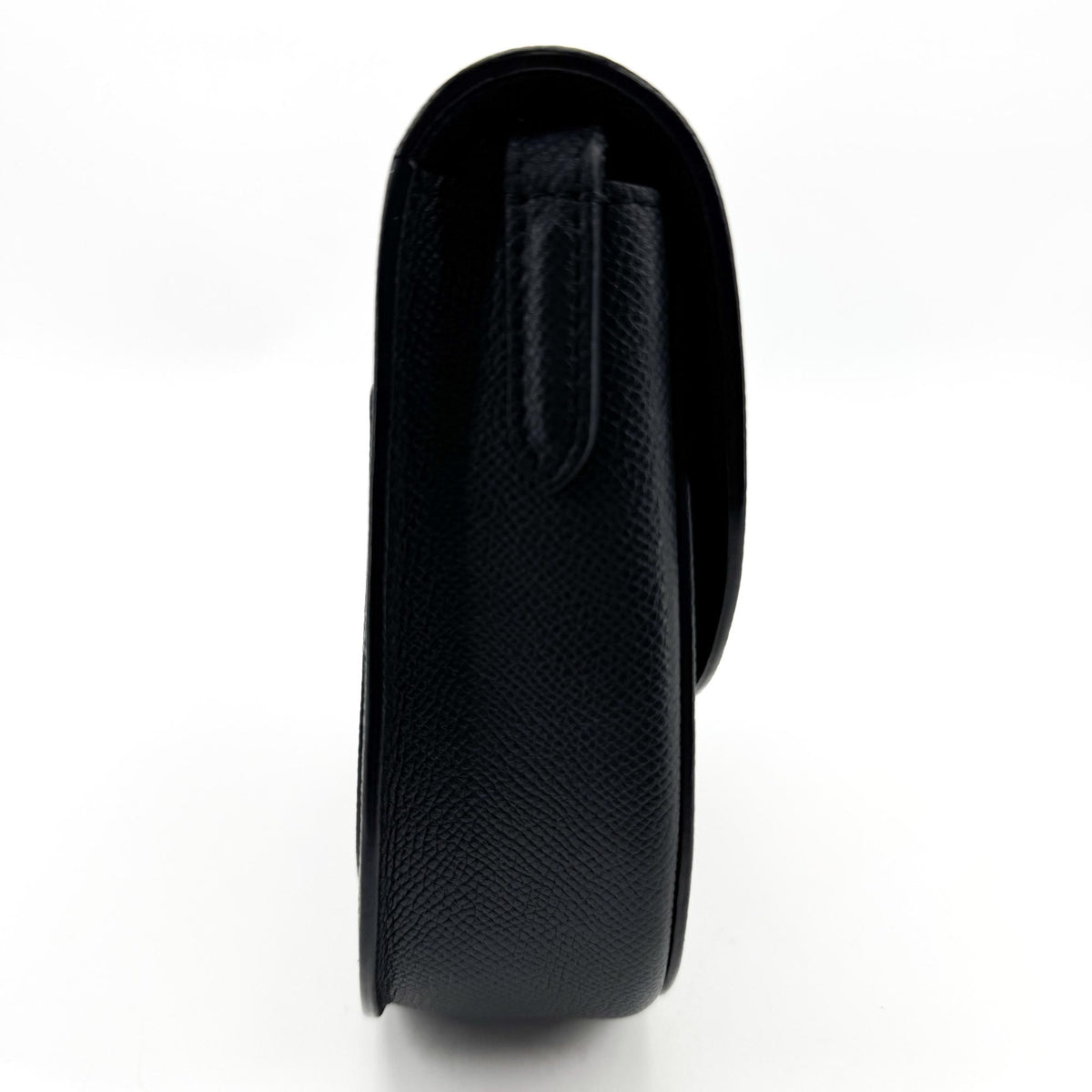 Celine Trotteur Calfskin, Black, Leather, Crossbody Bag