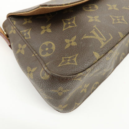 Louis Vuitton Looping Monogram Canvas, Brown, Canvas, Handbag