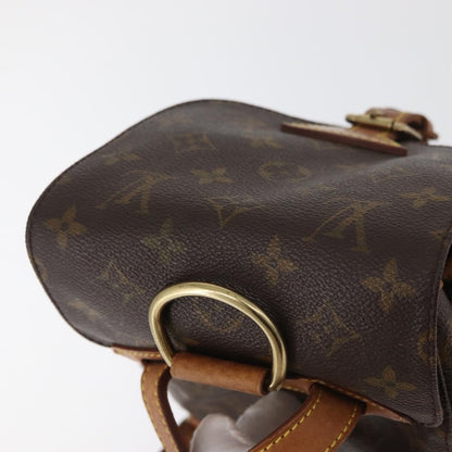 Louis Vuitton Vintage Montsouris Monogram Canvas, Brown, Canvas, Backpack