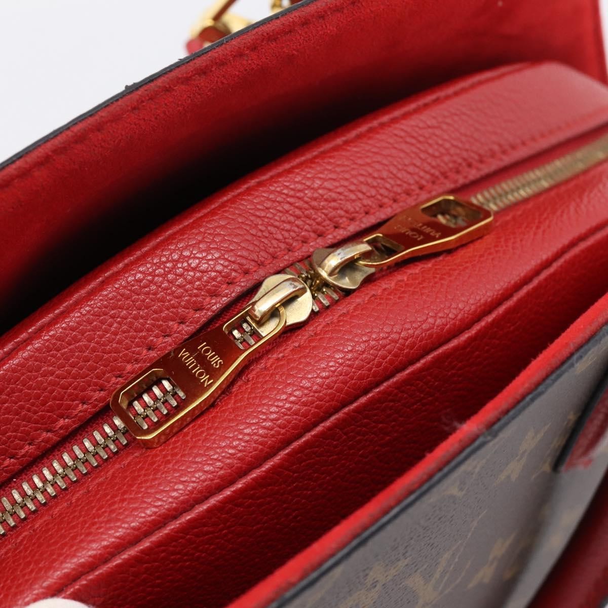 Louis Vuitton Alma BNB Monogram Canvas with Leather, Brown, Canvas, Handbag