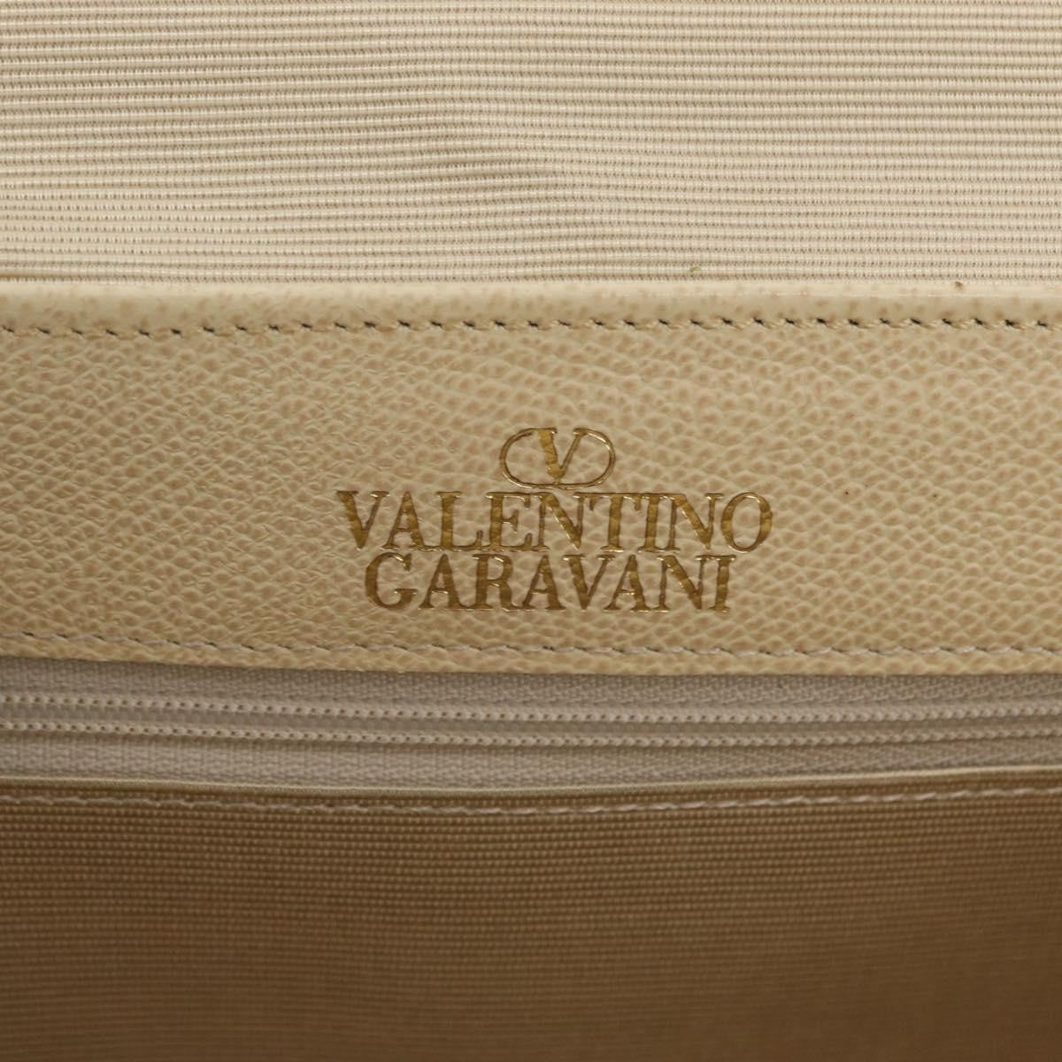 Valentino Garavani Vintage Leather, Beige, Leather, Shoulder Bag