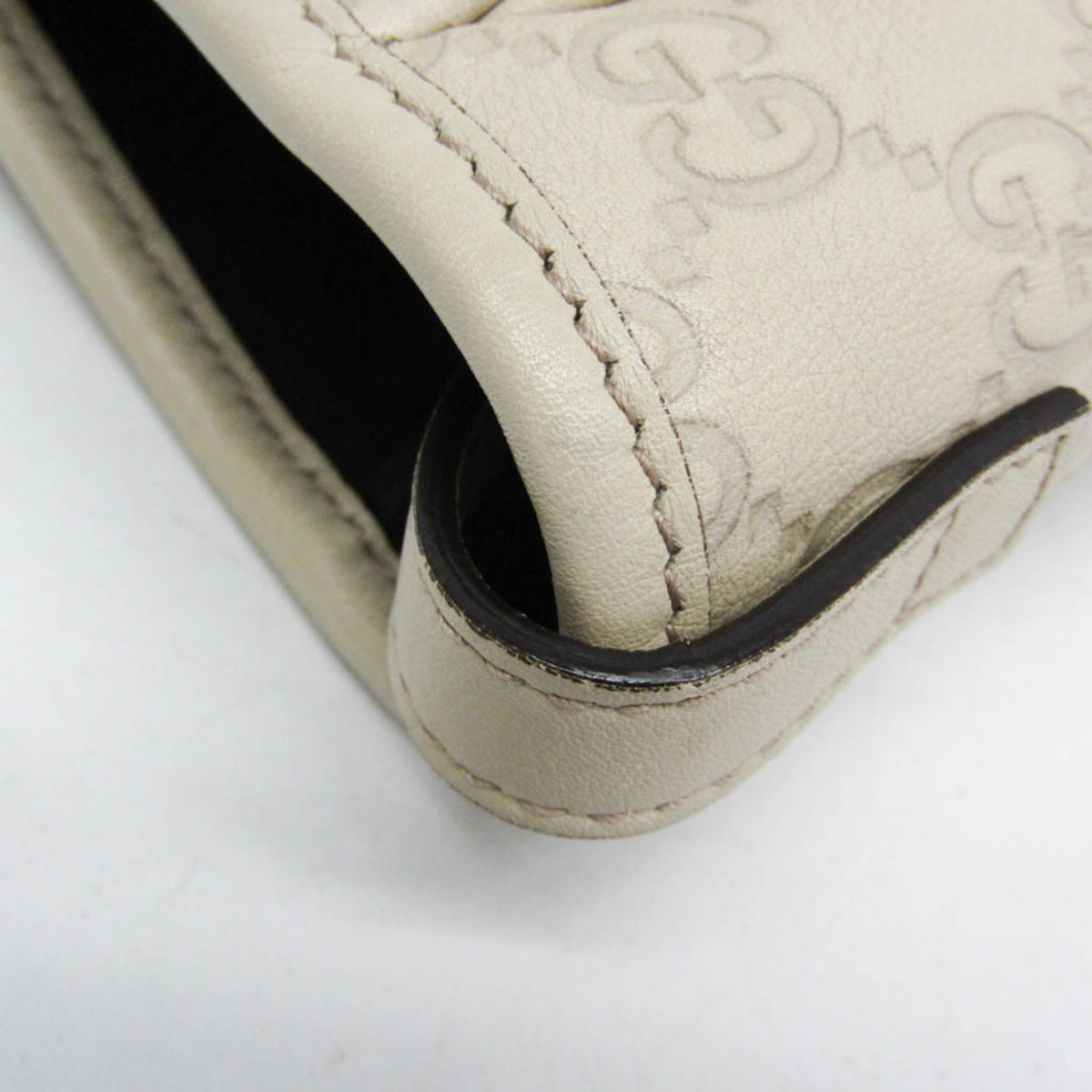 Gucci Twins Guccissima Leather, Beige, Leather, Tote Bag