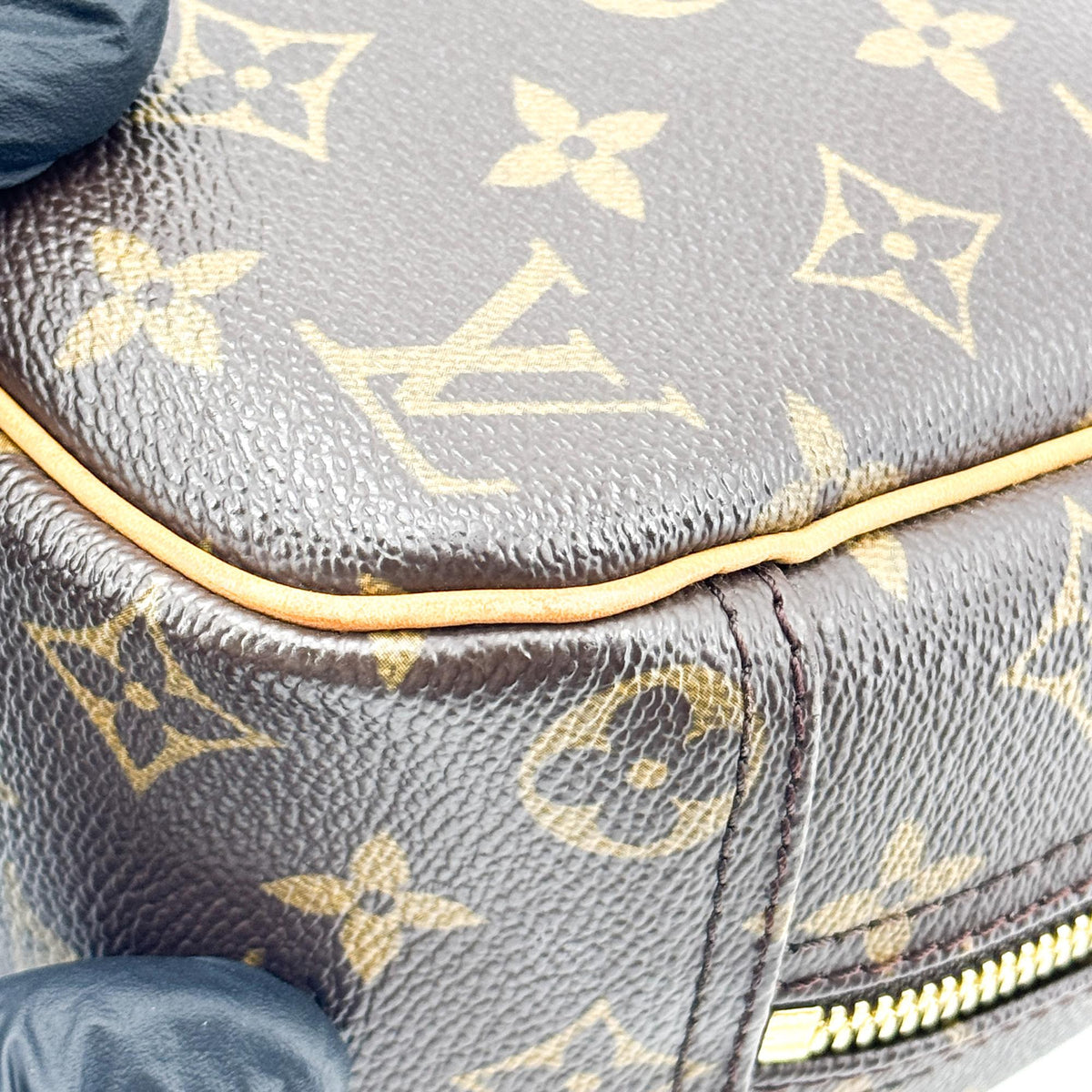 Louis Vuitton Trouville Monogram Canvas, Brown, Canvas, Handbag