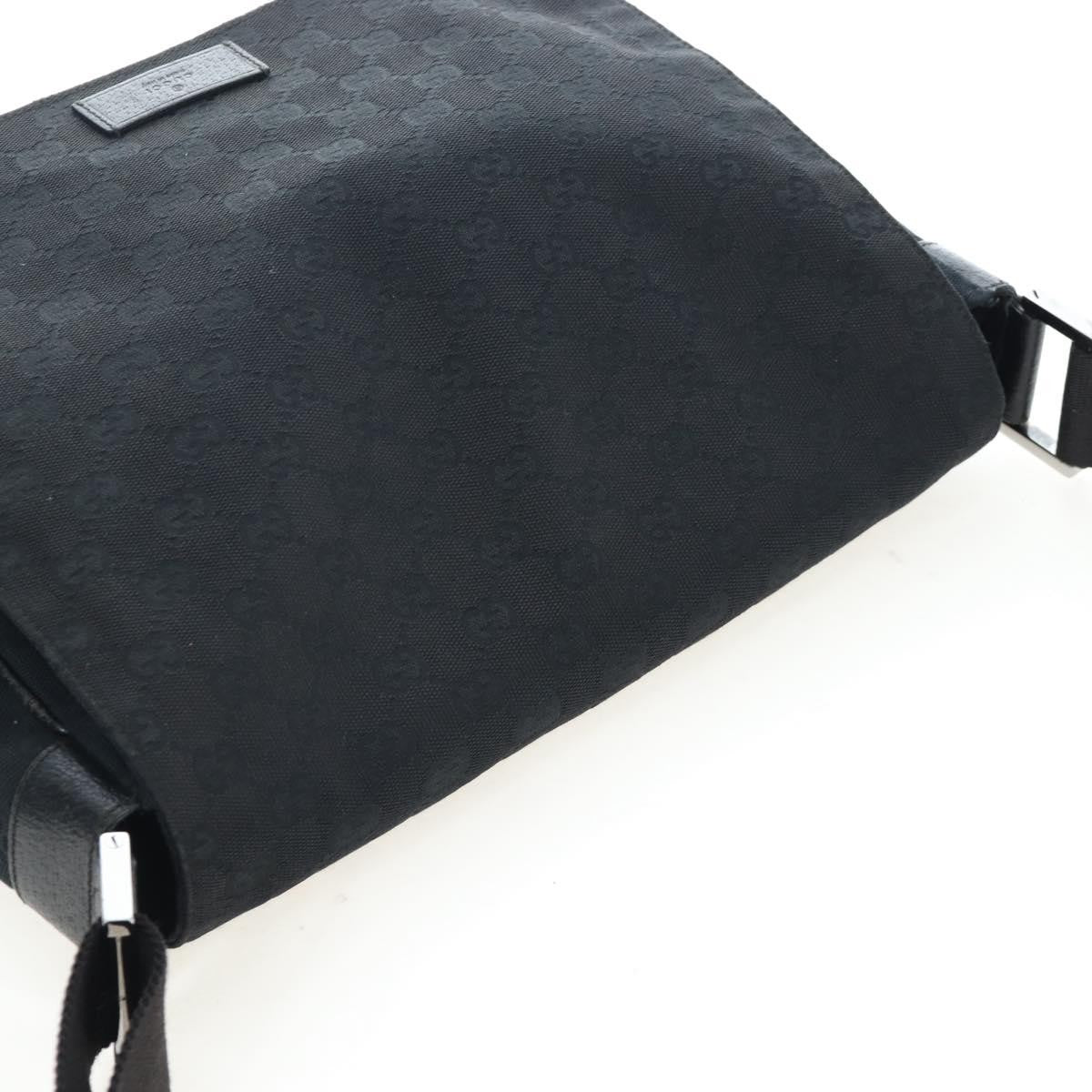 Gucci Shoulder Canvas, Black, Canvas, Shoulder Bag