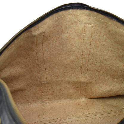 Christian Dior Vintage Trotter Boston Diorissimo Canvas, Navy, Canvas, Handbag