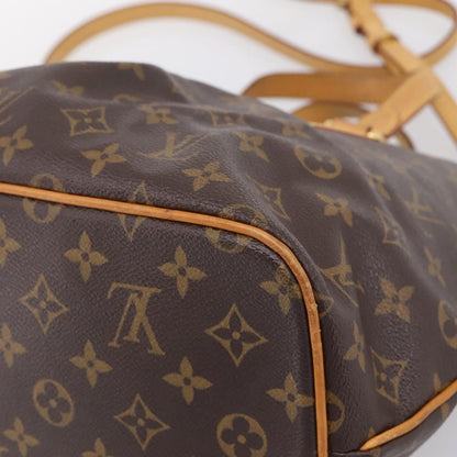 Louis Vuitton Palermo Monogram Canvas, Brown, Canvas, Tote Bag