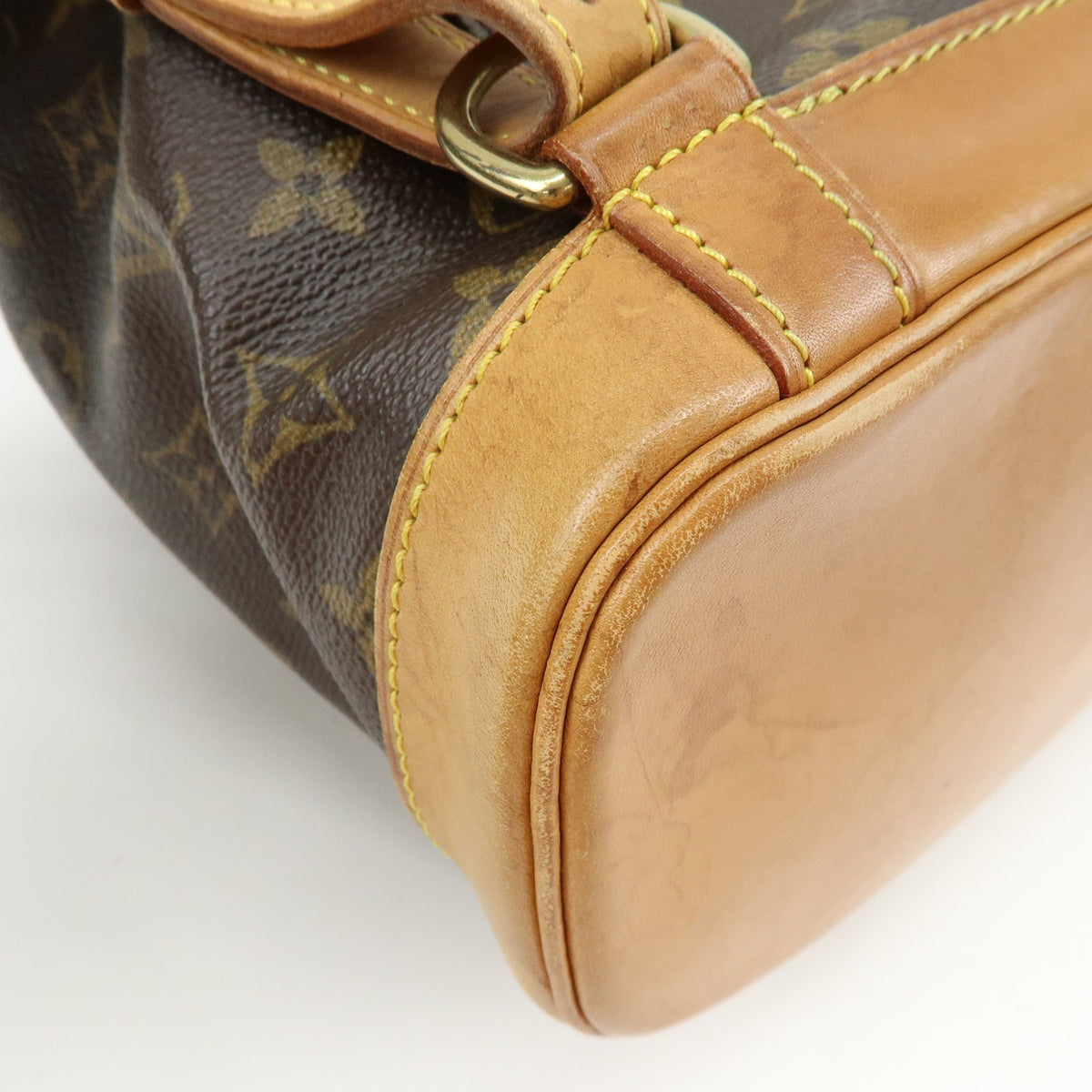 Louis Vuitton Vintage Montsouris Monogram Canvas, Brown, Canvas, Backpack