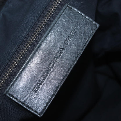 Balenciaga Arena Day Messenger Classic Studs Leather, Black, Leather, Handbag