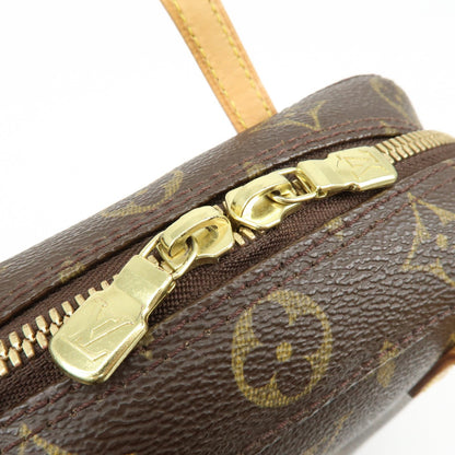 Louis Vuitton Spontini Monogram Canvas, Brown, Canvas, Handbag