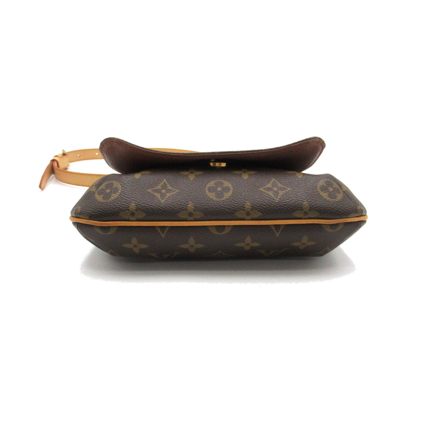 Louis Vuitton Musette Salsa, Brown, Canvas, shoulder