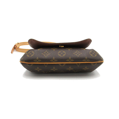 Louis Vuitton Musette Salsa, Brown, Canvas, shoulder