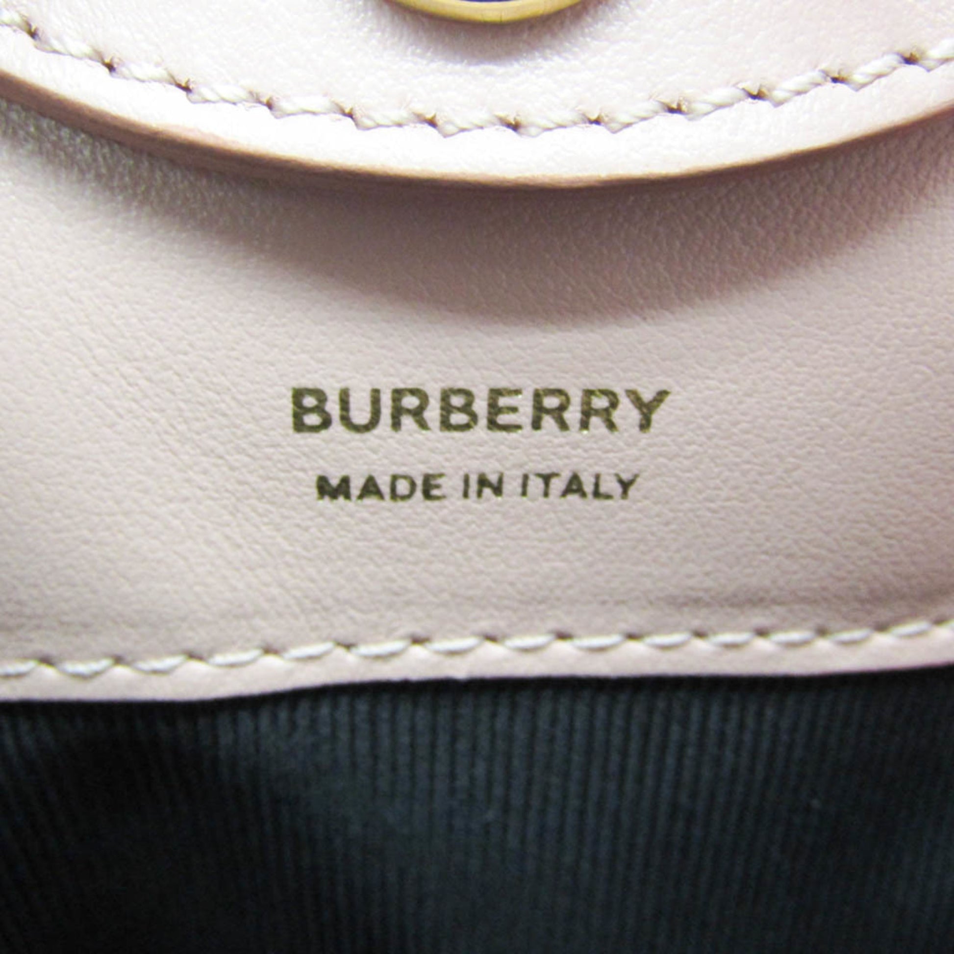 Burberry TB, Pink, Leather, shoulder