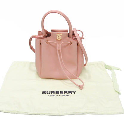 Burberry TB, Pink, Leather, shoulder