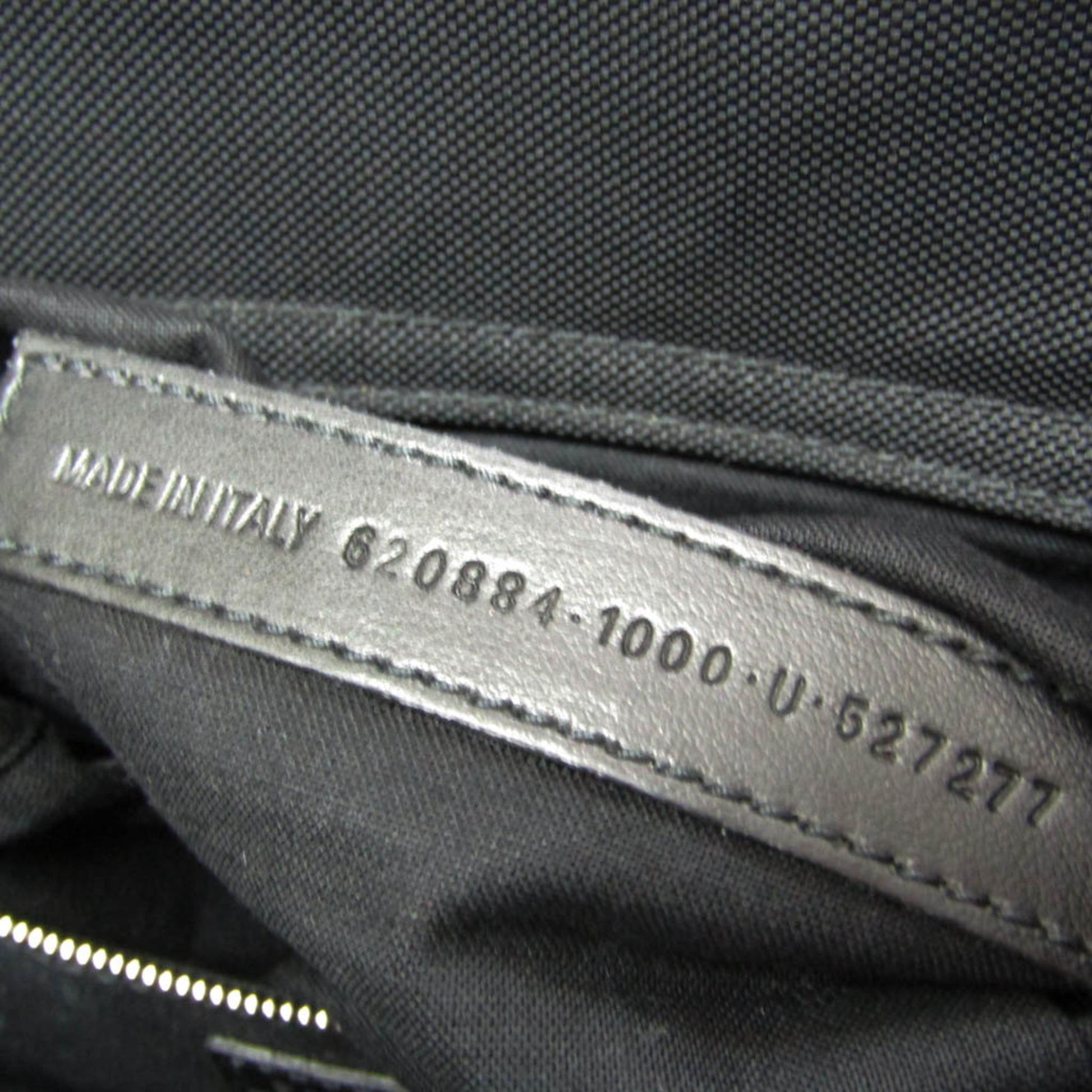 Balenciaga Trade, Black, Canvas, shoulder