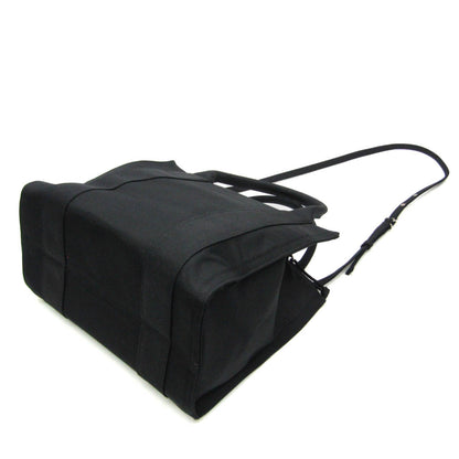 Balenciaga Trade, Black, Canvas, shoulder