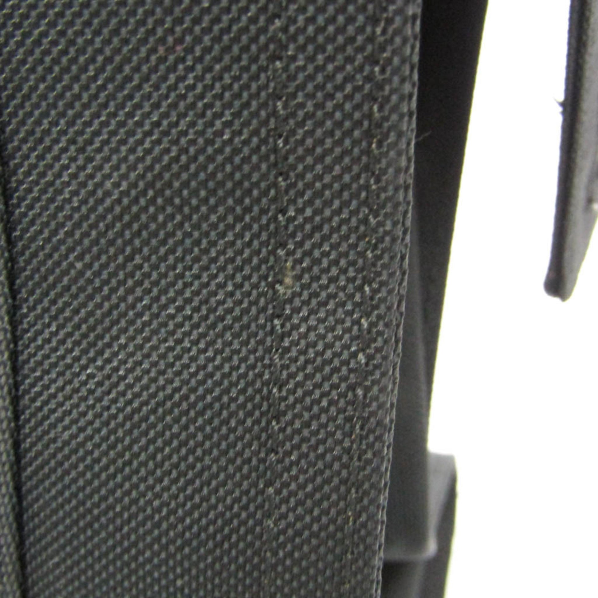 Balenciaga Trade, Black, Canvas, shoulder
