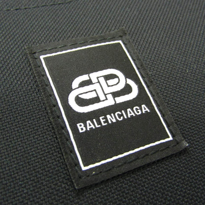Balenciaga Trade, Black, Canvas, shoulder