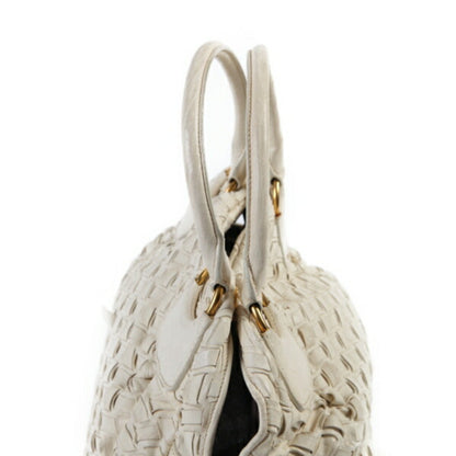 Miu Miu, White, Leather, handbag