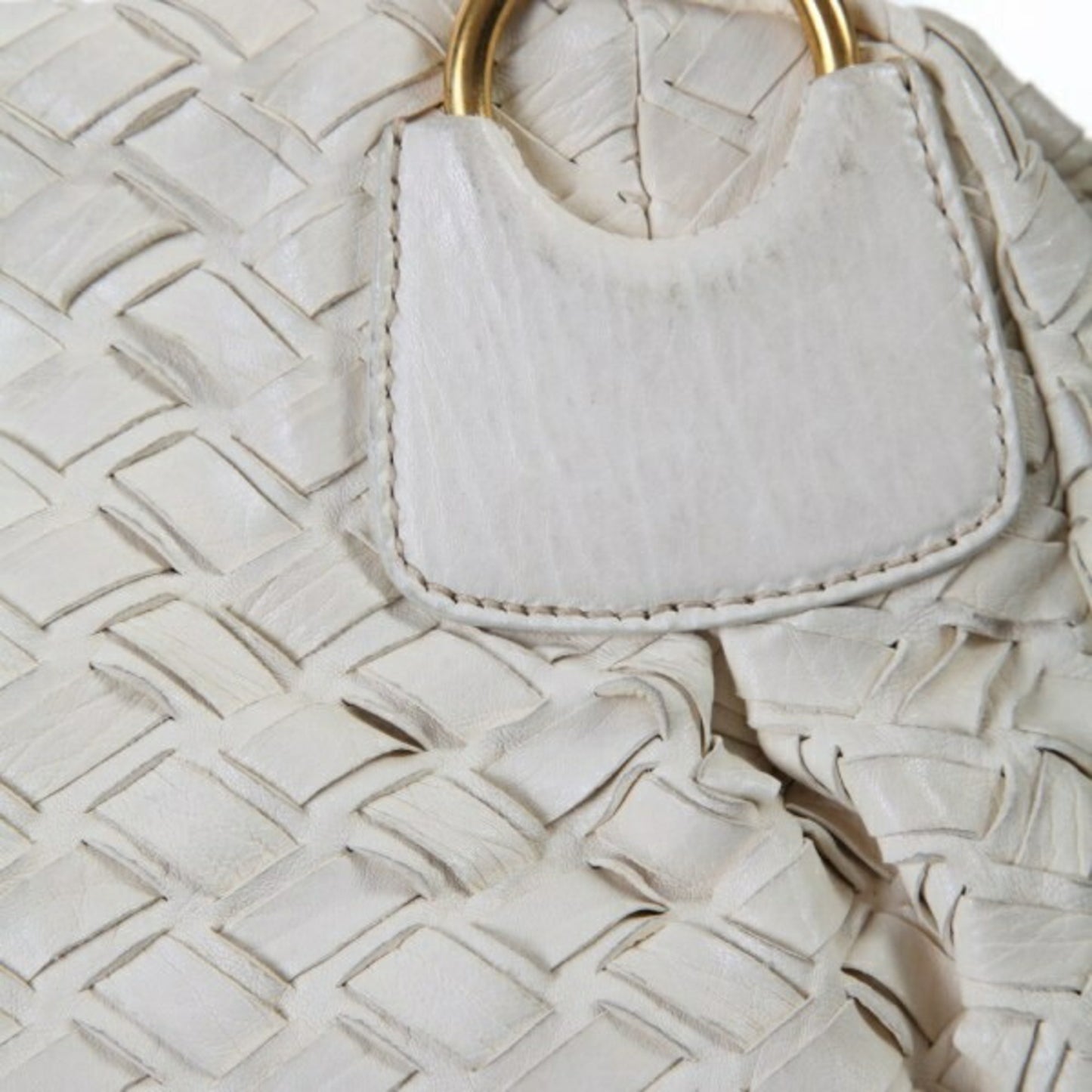 Miu Miu, White, Leather, handbag