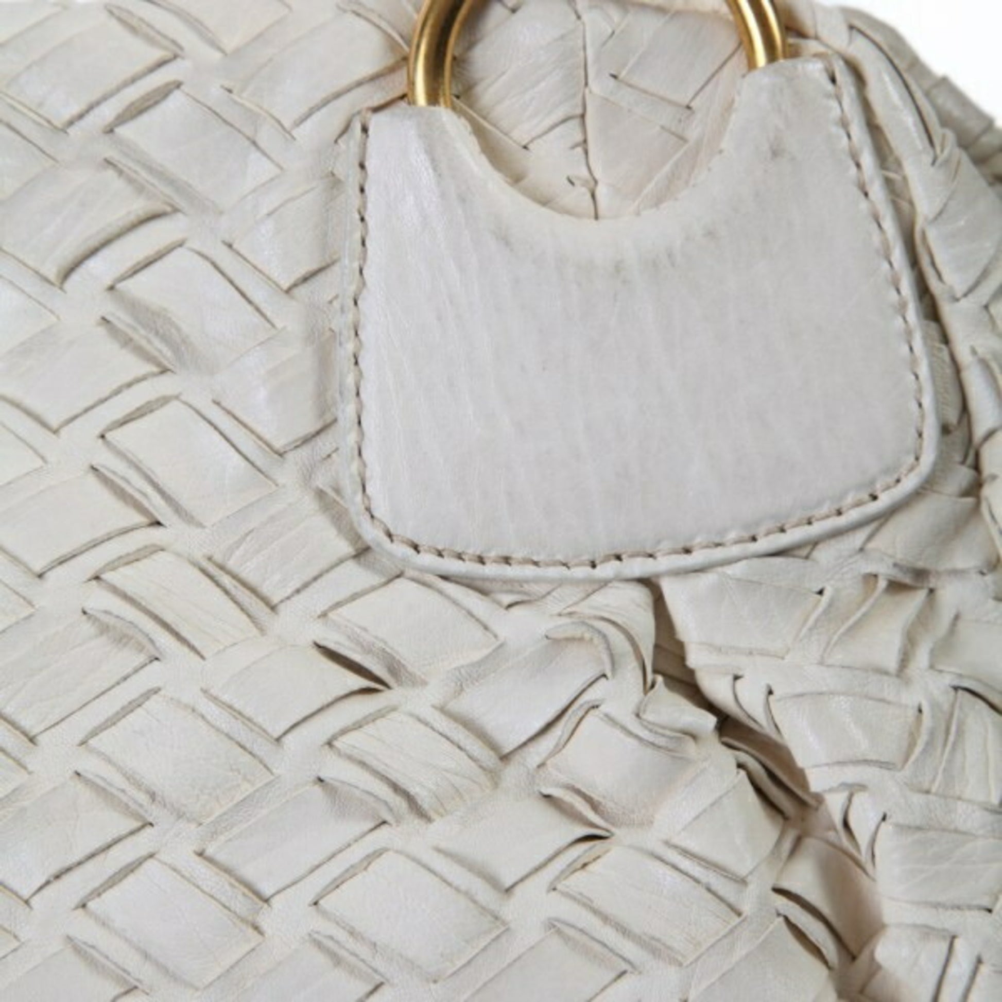 Miu Miu, White, Leather, handbag