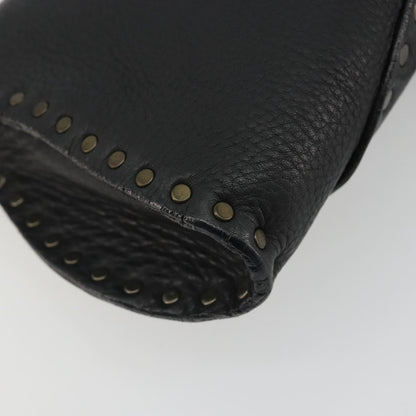 Gucci Shoulder Leather, Black, Leather, Shoulder Bag
