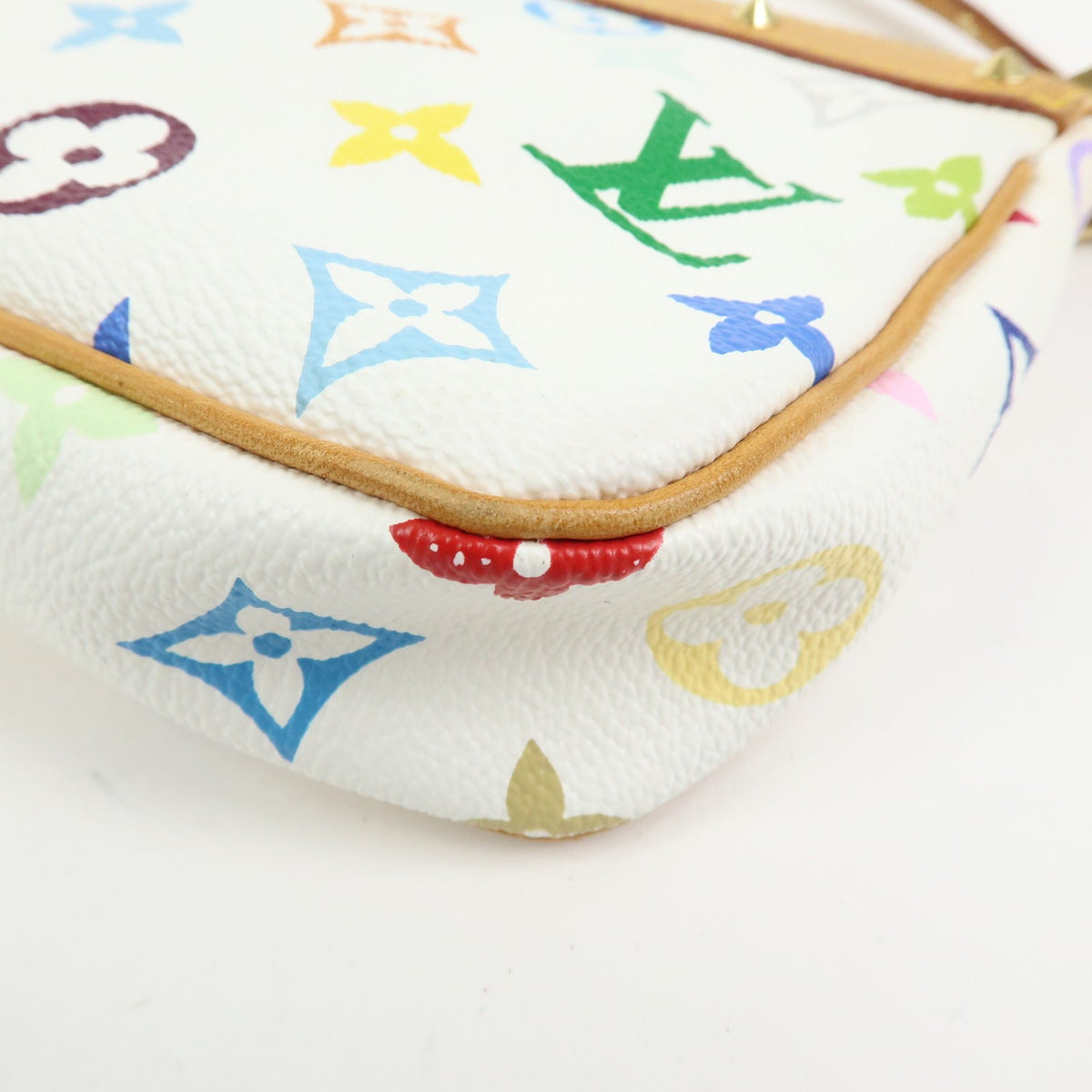 Louis Vuitton Pochette Accessoires Monogram Multicolor, Multicolour, Canvas, Clutch