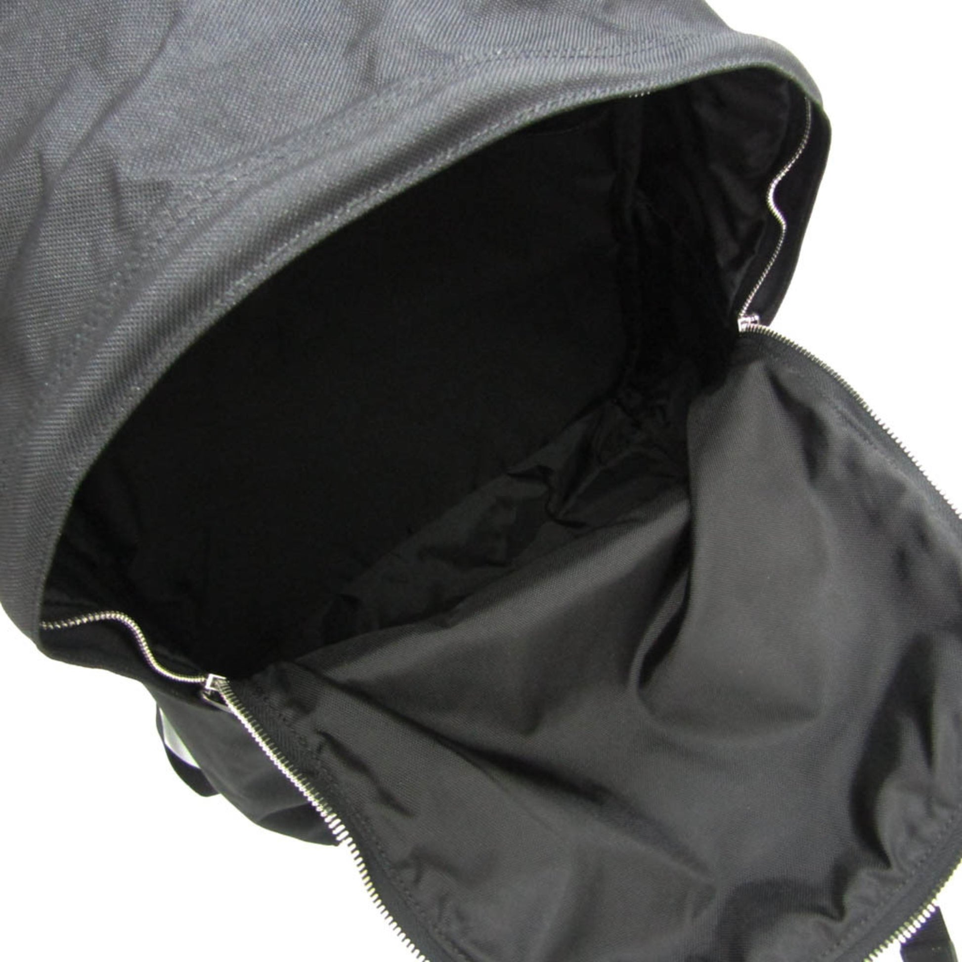 Céline, Black, Canvas, backpack