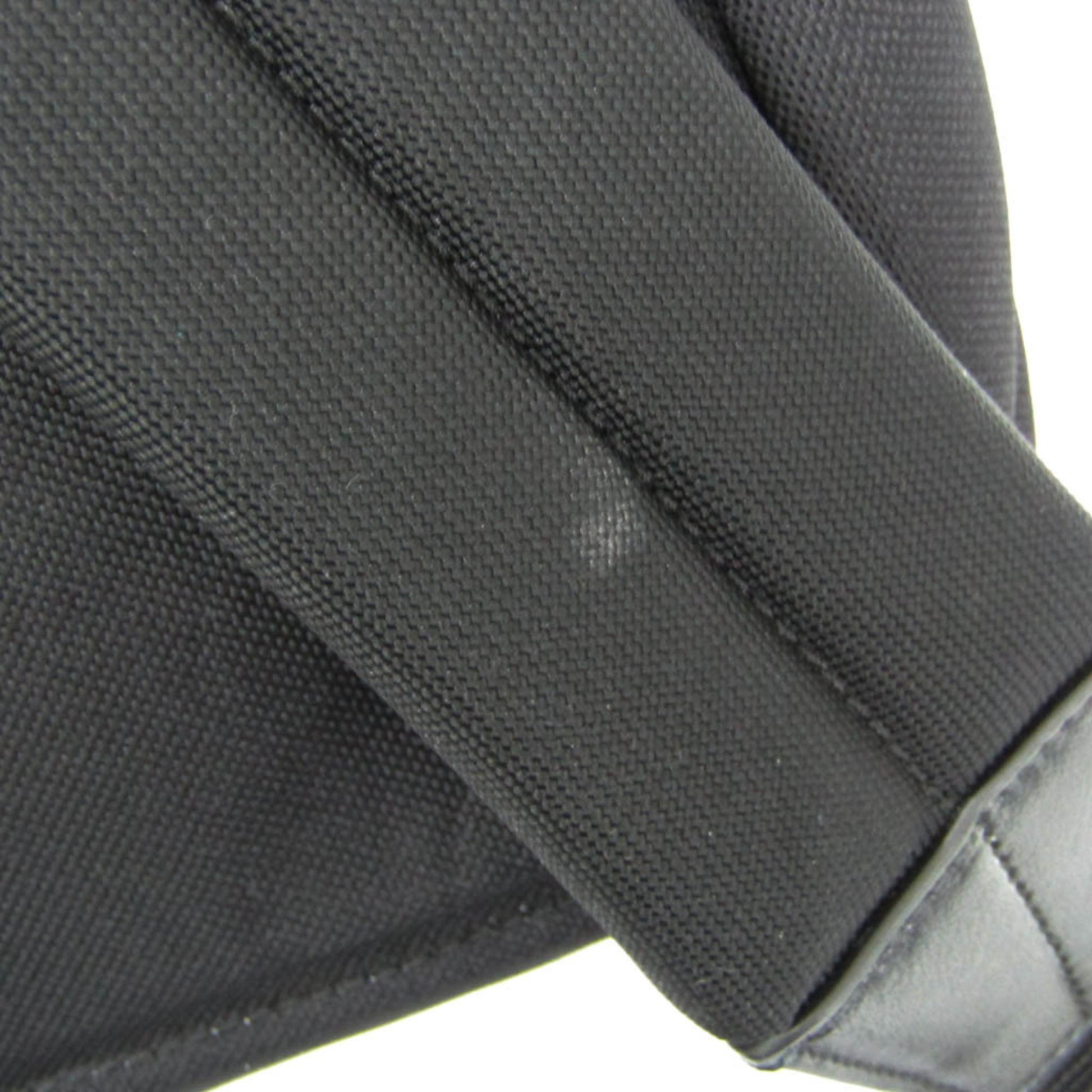 Céline, Black, Canvas, backpack