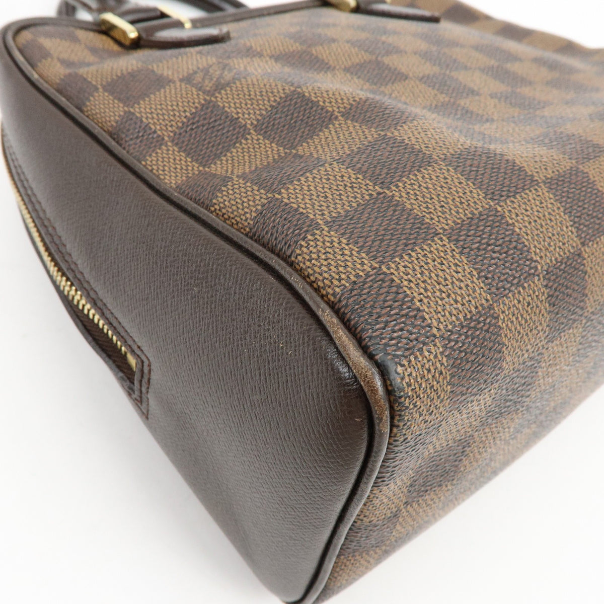 Louis Vuitton Triana Damier, Brown, Canvas, Handbag