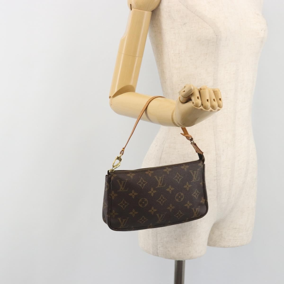 Louis Vuitton Pochette Accessoires NM Monogram Canvas, Multicolour, Canvas, Clutch